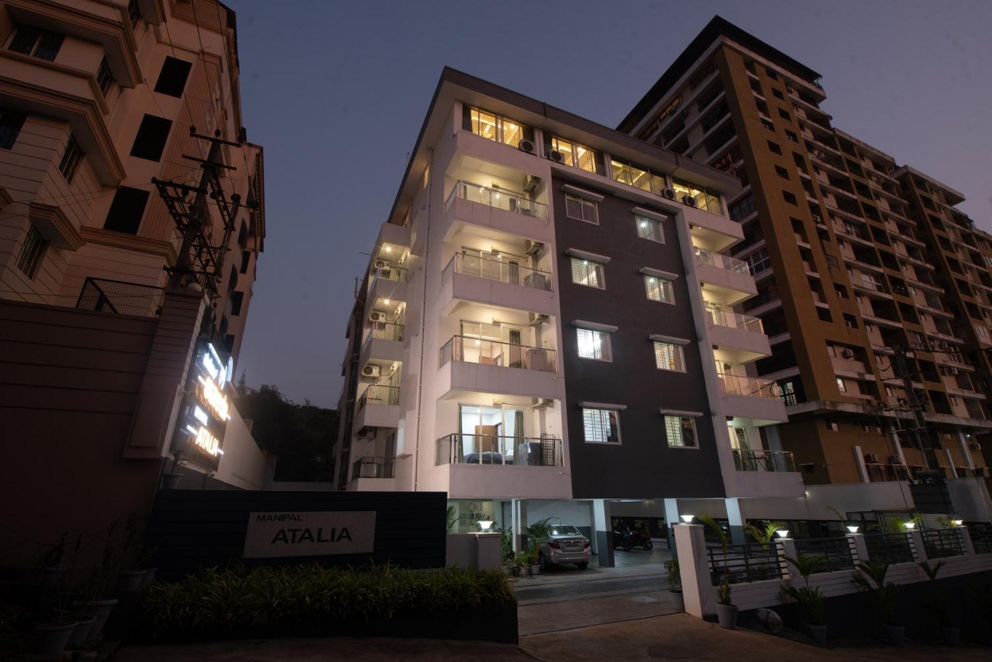 Manipal Atalia Service Apartments Ngoại thất bức ảnh
